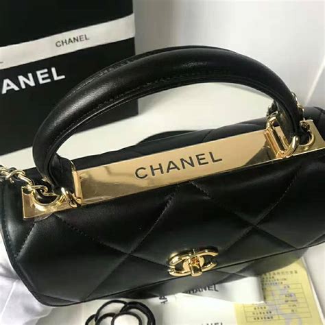 small chanel gift bag|chanel mini flap bag with top handle.